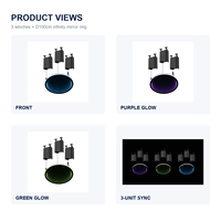 Anneau cinétique LED RGB à effet miroir infini, système de treuil motorisé DMX512 pour la décoration de scène, de mariage et de fête