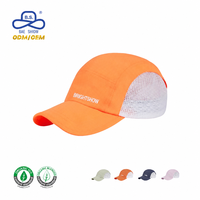 Oem Odm Premium Kwaliteit Baseball Caps Waterdichte Gebogen Rand Cap Met Ademend Gat Handborduurlogo Voor Zomersport