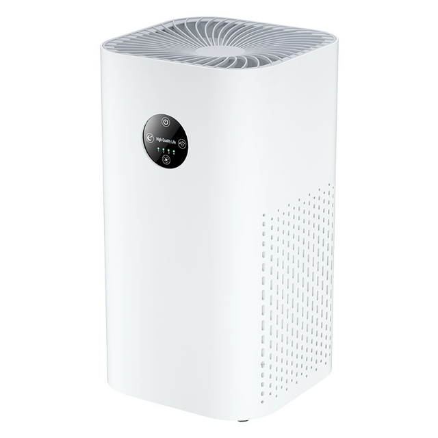 Smart Wall-Mounted Portable UV-Air Purifier with HEPA Device Dust & Smoke Removal Aromatherapy Feature for Pets & Household Use