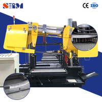Machine de perçage et de sciage à ruban 3D Raintech pour la fabrication d'acier, machine à scier horizontale, usage intensif