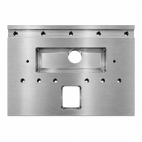 Pièces usinées CNC sur mesure en aluminium, acier inoxydable, composants métalliques, grande plaque, service d'usinage CNC non standard