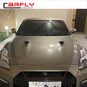 Prese d'Aria Verticali in Fibra di Carbonio per <span class=keywords><strong>Nissan</strong></span> <span class=keywords><strong>GTR</strong></span> R35, Prese d'Aria Laterali per Cofano - Product Image 3