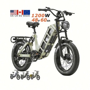 Bicicleta Eléctrica de Montaña y Ciudad Eahora Juliet 2024 Mejorada, Motor de 1000W, Batería Extraíble de 48V 60Ah, Neumáticos Gruesos de 20"x4.0", Velocidad de 25-28Mph - Product Image 5