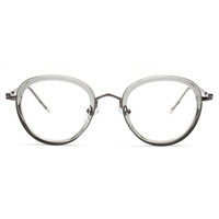 TOP556 Montura de gafas de acetato de oro ovalado de moda, gafas ópticas Retro, gafas graduadas para miopía de colores, gafas de diseñador