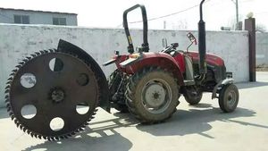 Zanjadora de disco de alta calidad montada en Tractor, zanjadora de Cable para disco duro de carretera, máquina de zanjado agrícola, huerto - Product Image 3
