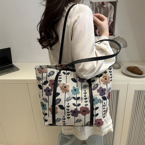 Nuova Elegante Borsa Casual da Donna Grande Capacità Borsa a Tracolla con Chiusura a Cerniera Cinghia Singola <span class=keywords><strong>e</strong></span> <span class=keywords><strong>Design</strong></span> alla <span class=keywords><strong>Moda</strong></span> - Product Image 5