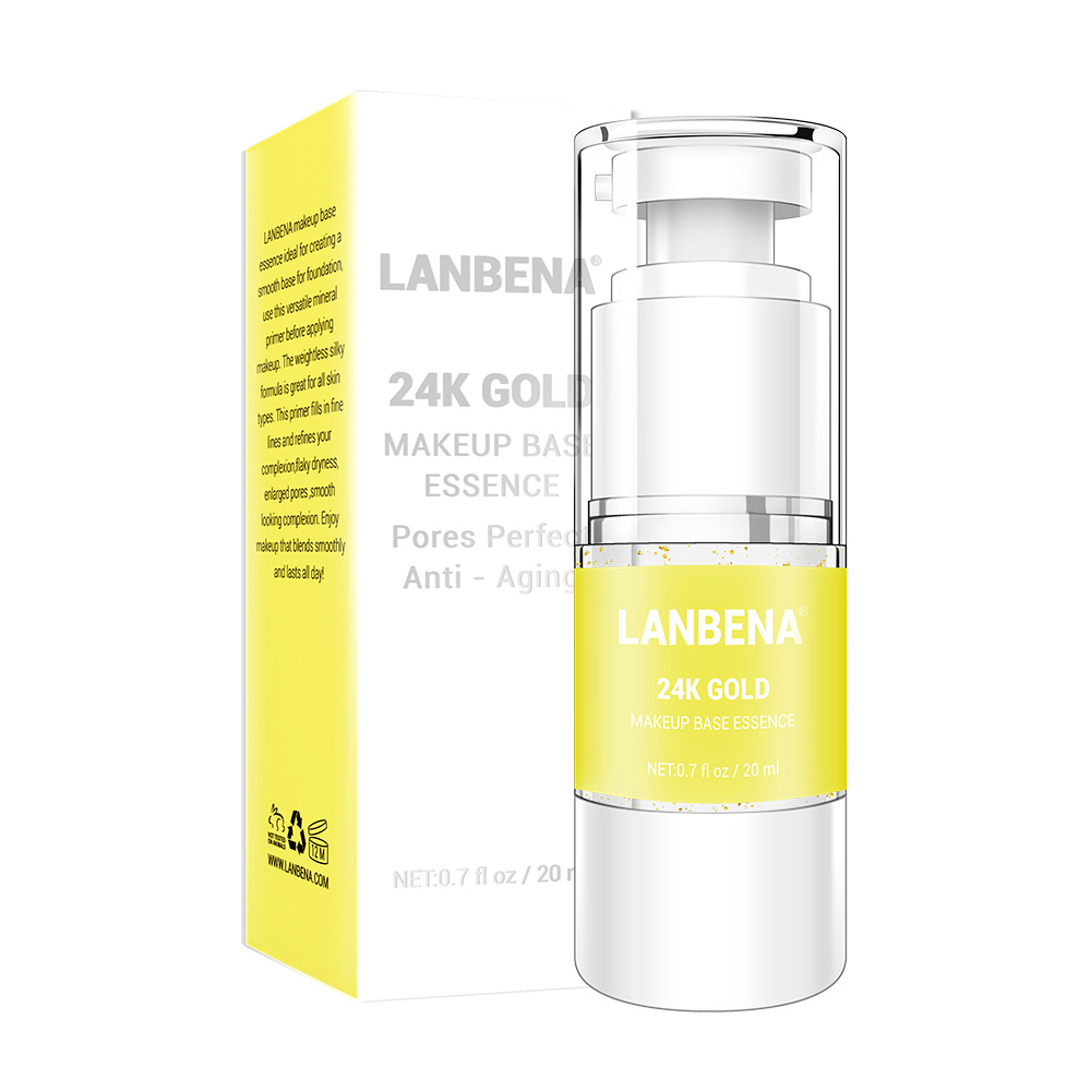 Lanbena base primer before makeup pore minimizer shine control make up primer to hide wrinkles and fine lines