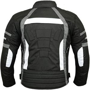 Chaqueta de moto impermeable para hombre Bacca Moto con armadura CE, abrigo protector para todo tipo de clima para ciclistas - Product Image 1