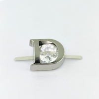 Vente chaude D mot creux chaussures pour femmes clip strass bijoux chaussure boucle chaussures pour femmes accessoires