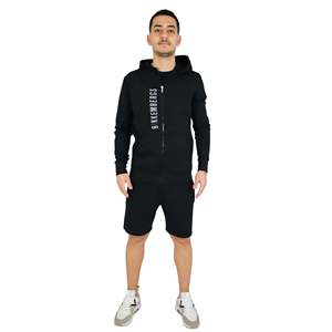 Bikkembergs <b>Hoodie</b> BKKS0016 <b>Black</b> Full <b>Zip</b> Sportwear Men - Product Image 4