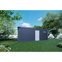 Maisons conteneurs modulaires pliables en acier léger, design créatif Star Cabin, pour cuisine, salon, chambre, écologiques, 20 pieds