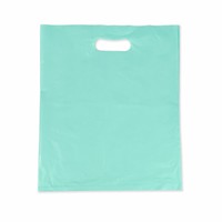 Sac de shopping en plastique découpé sur mesure avec logo imprimé, nouveau matériau PE, pour l'emballage de vêtements/portefeuilles