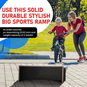 Rampe de Skateboard pour Vélo Petit Vélo Plans de Construction Planche à Roulettes Kicker Rampe Skate Scooter <span class=keywords><strong>BMX</strong></span> Rampe de Lancement - Product Image 2