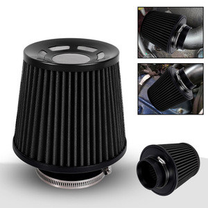 Filtro de aire de 76 mm con forma de hongo, lavable, con clip, pieza universal para automóvil - Product Image 3
