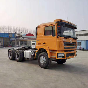รถบรรทุกหัวลากมือสอง Shacman F3000 6x4 สีส้ม 380 แรงม้า พวงมาลัยซ้าย มีขาย - Product Image 1