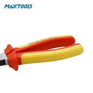 VDE 1000v <span class=keywords><strong>pinze</strong></span> da taglio diagonali doppio colore TPE manico giallo rosso taglie 6 \ "7 \" 8 \ "OEM <span class=keywords><strong>pinze</strong></span> diagonali VDE personalizzabili - Product Image 3