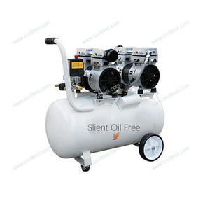 Hava basıncı tankı ile laboratuvar Mini elektrikli 800W sessiz yağsız hava kompresörü - Product Image 2