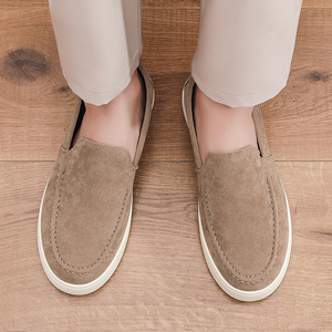 Mocasines de Gamuza <span class=keywords><strong>para</strong></span> <span class=keywords><strong>Hombre</strong></span>, Zapatos Casuales Planos, Ligeros, <span class=keywords><strong>para</strong></span> Uso Diario, <span class=keywords><strong>Calzado</strong></span> Cómodo <span class=keywords><strong>para</strong></span> Caminar - Product Image 5