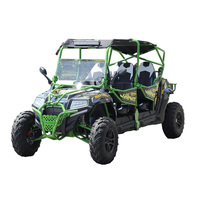 EPA CE Fang Power Off Road cadre en acier 4 places SSV 4x2 400cc quad utv buggy usine de vente