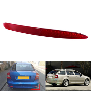 แผ่นสะท้อนแสงกันชนท้ายรถ1Z0945105A 1Z0945105สำหรับ Skoda Octavia 1Z3 <span class=keywords><strong>MK2</strong></span> 1Z5 2008-2013 - Product Image 2