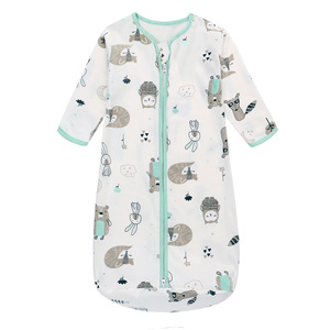 Sacco Nanna Estivo per Neonati, Tutina Anticaldo in Puro Cotone Traspirante, Pigiama Intero Anti-Calcio, Dropshipping - Product Image 6