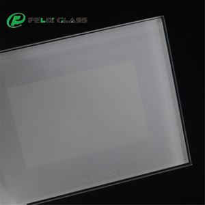 Produit en verre trempé rectangulaire ultra transparent avec un design givré unique - Product Image 4