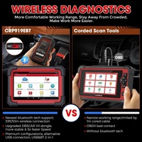 Escáner OBD2 LAUNCH CRP919E BT de 7 Pulgadas con Control Bidireccional, Más de 31 Servicios, Herramientas de Diagnóstico Inalámbricas con 2 Años de Actualización Gratuita