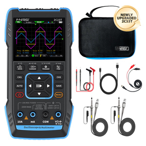 FNIRSI 2C53T ออสซิลโลสโคปดิจิตอลรุ่นอัปเกรด มัลติมิเตอร์ เครื่องกำเนิดสัญญาณ 3in1 แบนด์วิดท์ 50MHz 250MS 2 ช่องสัญญาณ 20000 ค่าการนับ 2C53T Os - Product Image 1