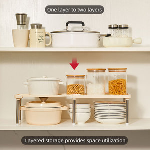 Étagère de rangement pour cuisine, organisateur d'ustensiles de cuisine, étagère de comptoir, évier, support pour casseroles, organisateur d'étagères - Product Image 5
