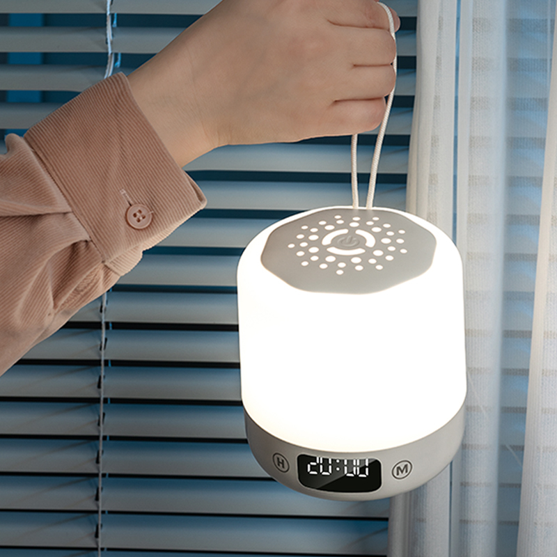 LED Night Light ABS Bedside Lamp Minimalist Touch Control Dimmable Warm Light USB Charging Table Lamp for Home Bedroom 9000mAh