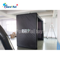 Tente de golf gonflable à balayage complet pour entraînement sportif, événements et simulateur de golf gonflable Golf Sim Bay