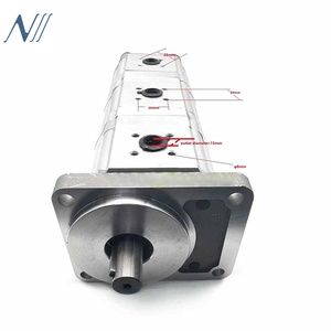 Repuesto Directo de Fábrica: Bomba Hidráulica de Triple Engranaje para Excavadora y Camión, Compatible con Shimadzu - Product Image 2