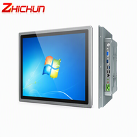 Pantalla Táctil Industrial de Aluminio Completo de 10 12 15 17 19 Pulgadas, Tablet PC Industrial Integrada con Panel Táctil