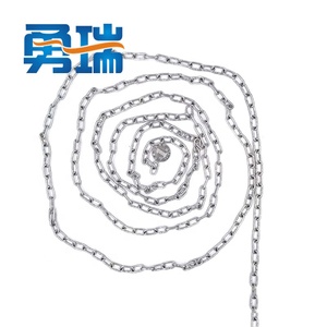 Nhà Phân Phối 304 Thép Không Gỉ Dài Chuỗi M1.2 -M5 Hàn Đánh Bóng Kéo Chuỗi Cho Thang Máy - Product Image 5