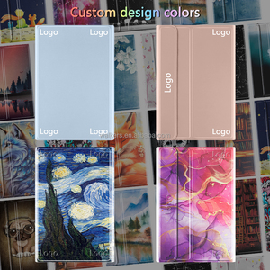 Không dây bàn phím <span class=keywords><strong>tablet</strong></span> trường hợp đối với <span class=keywords><strong>Lenovo</strong></span> Tab M11 K11 tb330 Slim PU Leather trường hợp bìa với chủ bút tùy chỉnh ngôn ngữ bàn phím - Product Image 3