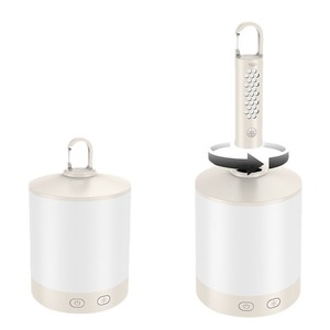 Solar Camping <b>Lamp</b> CH-23061-C LED Lithium Battery Type C <b>Charging</b> Tabletop Outdoor Lighting - Product Image 5