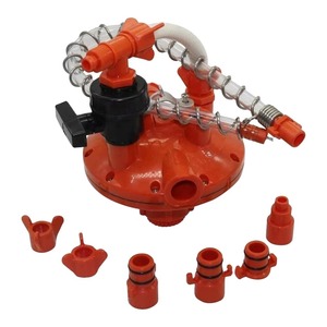 Nuevo Regulador de Agua Bidireccional Naranja para Aves de Corral, Regulador de Línea de Agua para Cría de Ganado y Granjas Avícolas - Product Image 4