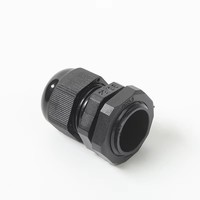 Connecteur étanche en nylon série M ELEWIND, tête de fixation de câble en plastique métrique M12/M16/M20