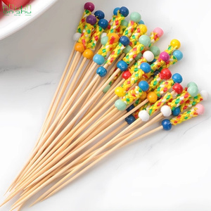Palillos de Cóctel Desechables de Bambú Natural, Brochetas Creativas <span class=keywords><strong>para</strong></span> <span class=keywords><strong>Bar</strong></span> - Product Image 2