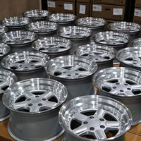 Jantes de voiture en promotion 17*8.5j 17*10j ET20/15 4x100 Jantes en alliage à déport profond classiques pour voitures de course E34/E36/E39/E46