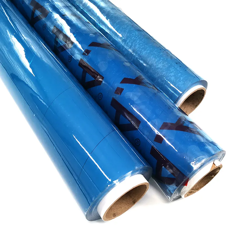 Klare PVC-Folie 0,08mm PVC-transparente Folie Preis Kristall Super klare weiche flexible Kunststoff-Vinyl folie in Rolle dünne Folie