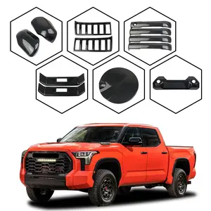 Pour toyota tundra 2022 autres accessoires extérieurs OEM style personnalisable kit de garniture ABS décoration extérieure de voiture