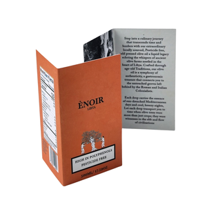 Carte de papier d'instruction de pliage de couleur Panton d'impression recyclable personnalisée pour l'emballage de produit - Product Image 4