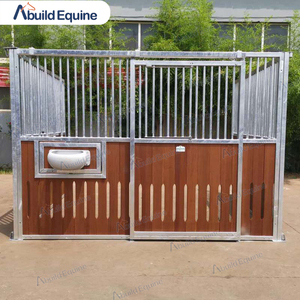 Équipement équestre, écurie préfabriquée, écuries <span class=keywords><strong>royales</strong></span> sécurisées, panneau de box à porte coulissante - Product Image 2