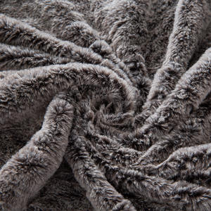 ผ้ากำมะหยี่ขนกระต่ายสังเคราะห์พิมพ์ลายไล่เฉดสี สำหรับหุ้มเบาะรถยนต์ - Product Image 2