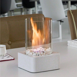 Nuovo su misura OEM/ODM di alta qualità Freestanding portatile <span class=keywords><strong>camino</strong></span> etanolo <span class=keywords><strong>bioetanolo</strong></span> tavolo pozzo del fuoco da tavolo per uso Villa - Product Image 2
