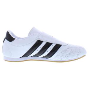 Chaussures de Taekwondo Adidas pour femme, blanches, semelle noire, modèle SM11 LS - Product Image 2