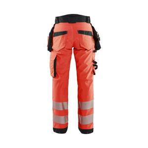 BLAKLADER - 711825135599C44 Pantalón Softshell Hi-Vis Mujer Rojo/Negro-EAN 7330509878170 ROPA DE TRABAJO DE LA HI-VIS - Product Image 2