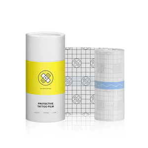 Waterproof Breathable Tattoo Aftercare Bandage Self Adhesive <b>Transparent</b> Film Release Paper Supply - Product Image 1