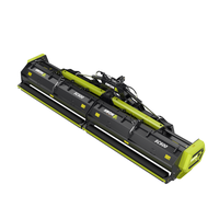 Broyeur à fléaux pliable AWON SC600 certifié CE, 6 mètres, pour paille de blé, riz et maïs